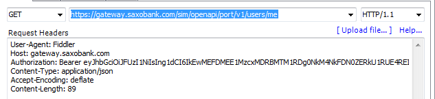 Saxo Bank Developer Portal