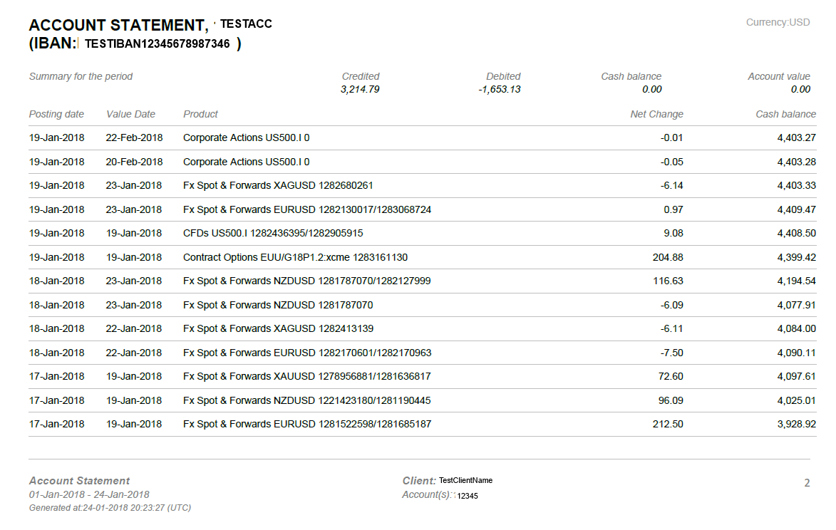 how to change bank statement to pdf